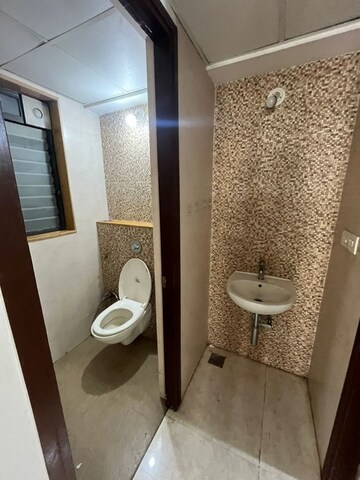Bathroom in 1 BHK Apartment at Lodha Palava City Lakeshore Greens, Dombivli East – for Rent
