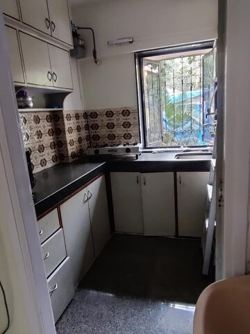 Kitchen in 1 BHK Apartment at St Peters CHS, Bandra West – for Rent