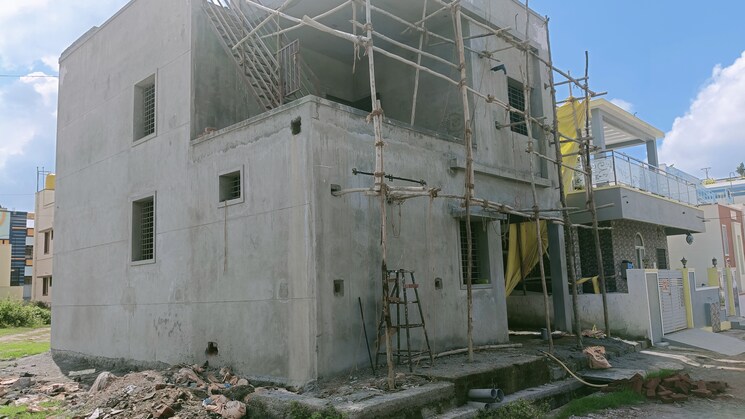 Exterior View, bathlapalli 3 Bedroom 1200 Sq.Ft. Independent House In Bathlapalli Hosur 7927872