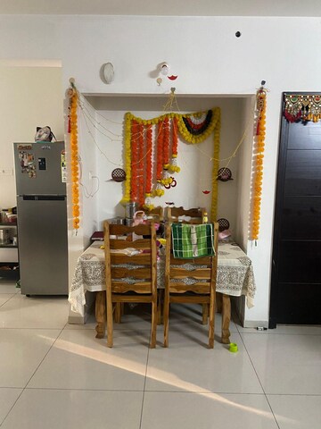Living Room in 3 BHK Apartment at Rajapushpa Atria, Gachibowli – for Rent