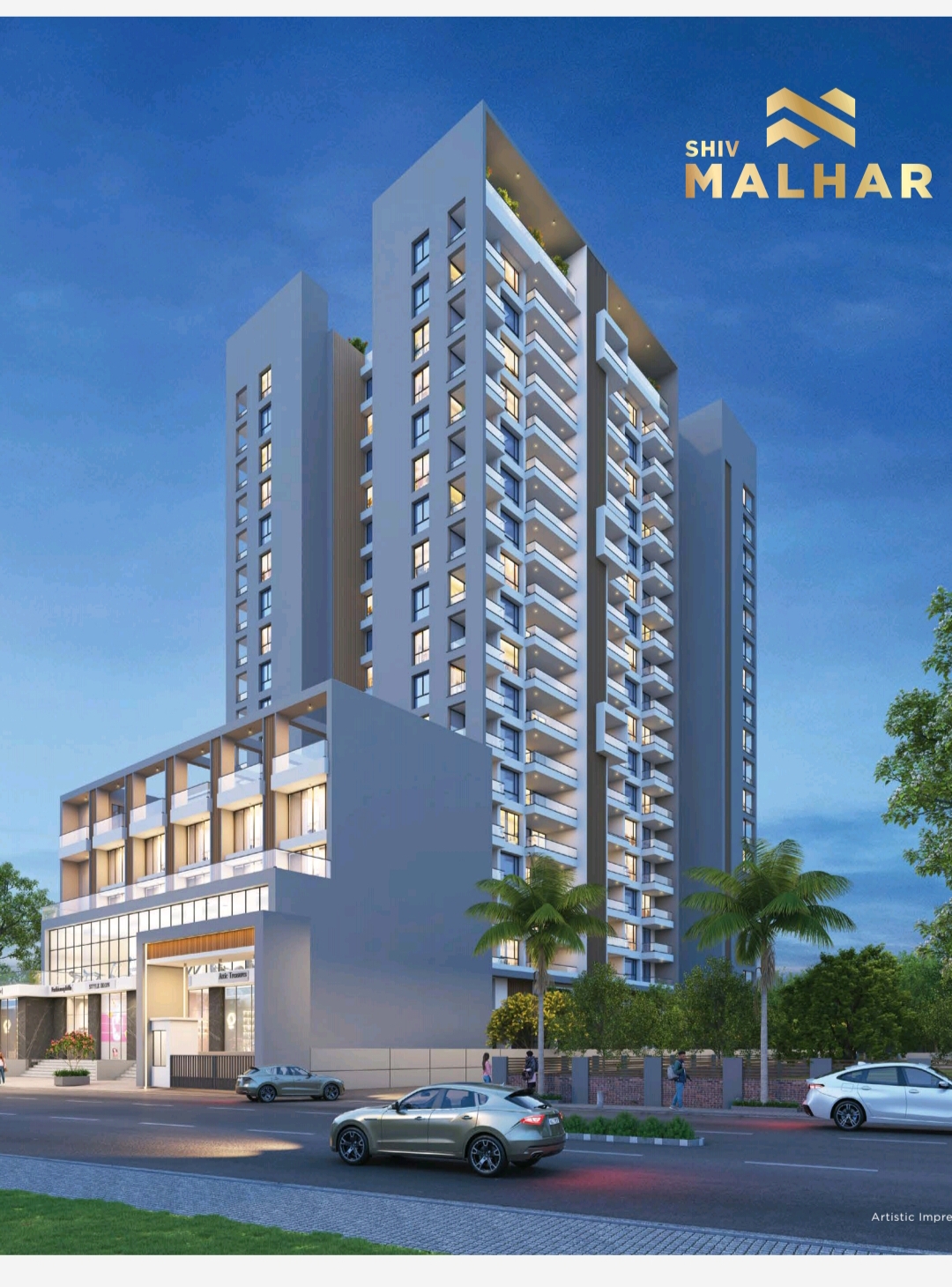 3 BHK Apartment For Sale in Shiv Malhar Wakad