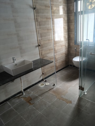 Bathroom in 3 BHK Apartment at Goel Ganga Glitz, Undri – for Rent