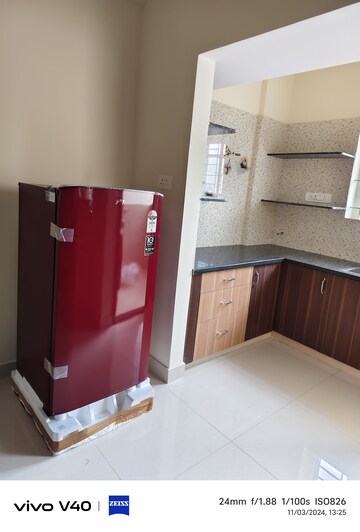 Kitchen in 1 BHK Builder Floor at Halasuru – for Rent