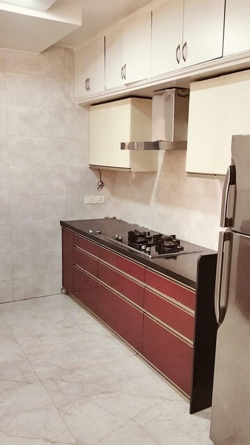 Kitchen in 3 BHK Apartment at Magarpatta Daffodils Apartment, Hadapsar – for Rent