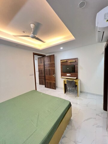 Bedroom in 1 BHK Builder Floor at Sector 4 – for Rent