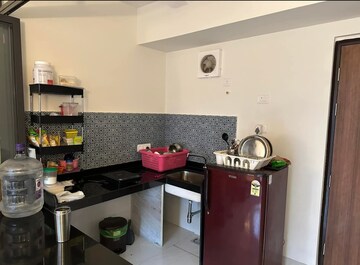 Kitchen in 2 BHK Apartment at Lodha Crown Quality Homes, Majiwada – for Rent