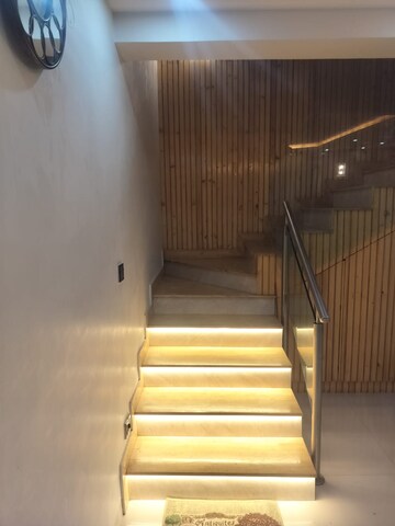 Staircase in 3.5 BHK Villa at Ozone Residenza, Harlur – for Sale