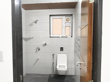 Bathroom in 3 BHK Apartment at My Home Bhooja, Hi Tech City – for Rent
