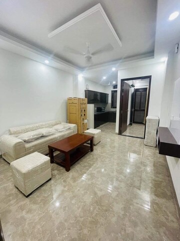 Living Room in 2 BHK Builder Floor at Sector 4 – for Rent