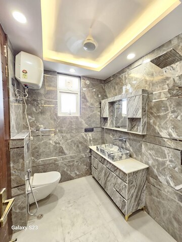Bathroom in 3 BHK Builder Floor at Sushant Lok 3, Sector 57 – for Sale
