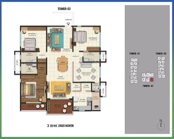 3 BHK Apartment For Resale in Cybercity West Brook Kokapet Hyderabad  7928398