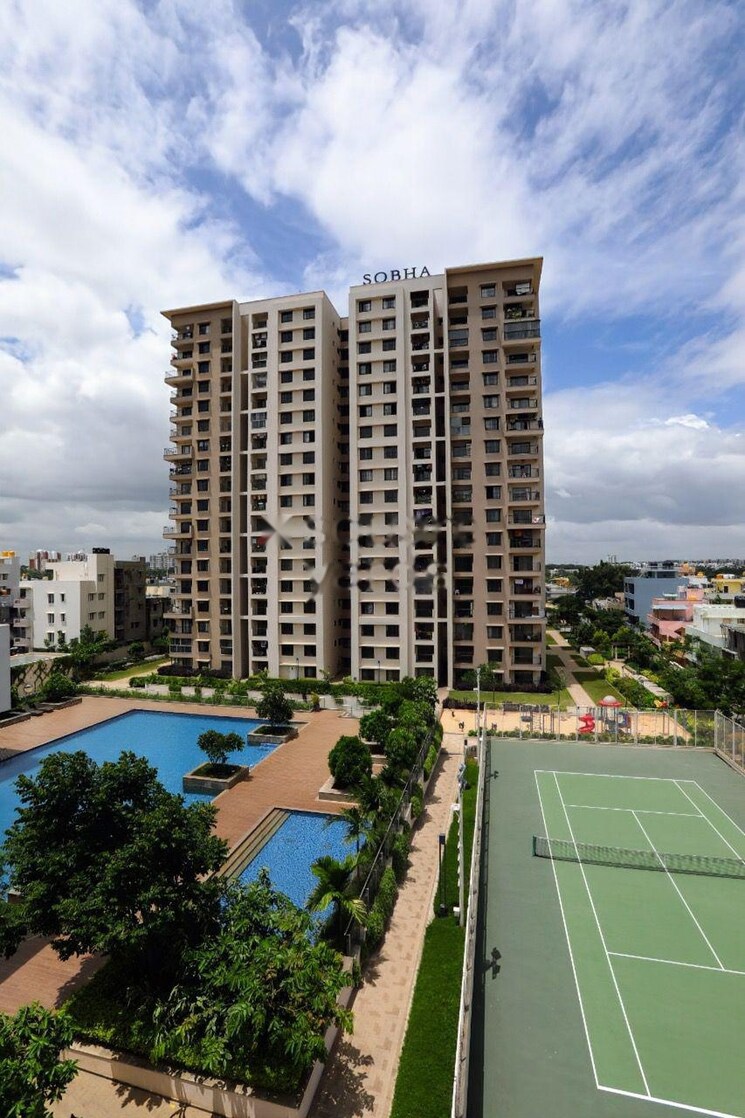 Exterior View, sobha-palm-courts 3 Bedroom 1050 Sq.Ft. Apartment In Kogilu Bangalore 7928413