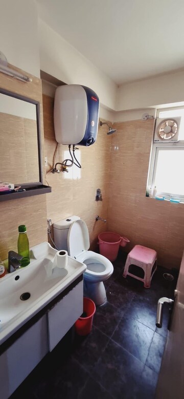 Bathroom in 3 BHK Apartment at Emaar Gurgaon Greens, Sector 102 – for Rent