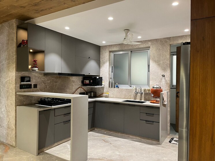 Kitchen, pal 4 Bedroom 3200 Sq.Ft. Apartment In Pal Surat 7928448