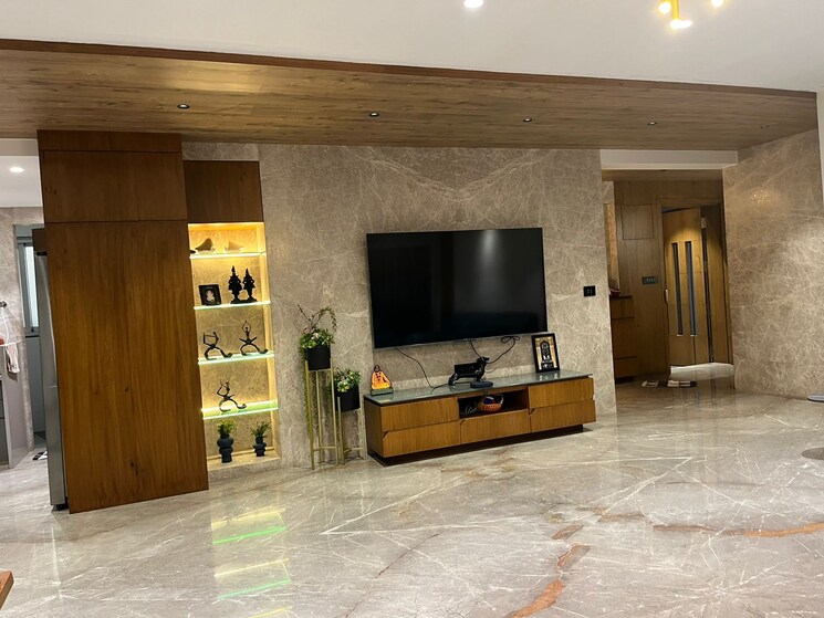 Living Room, pal 4 Bedroom 3200 Sq.Ft. Apartment In Pal Surat 7928448
