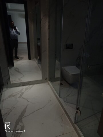 Bathroom in 4 BHK Builder Floor at Abul Fazal Enclave Part 2 – for Rent