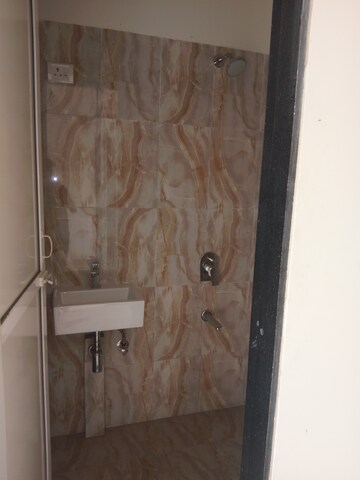Bathroom in 1 BHK Apartment at Lotus Lotus Link Square, Malad West – for Rent