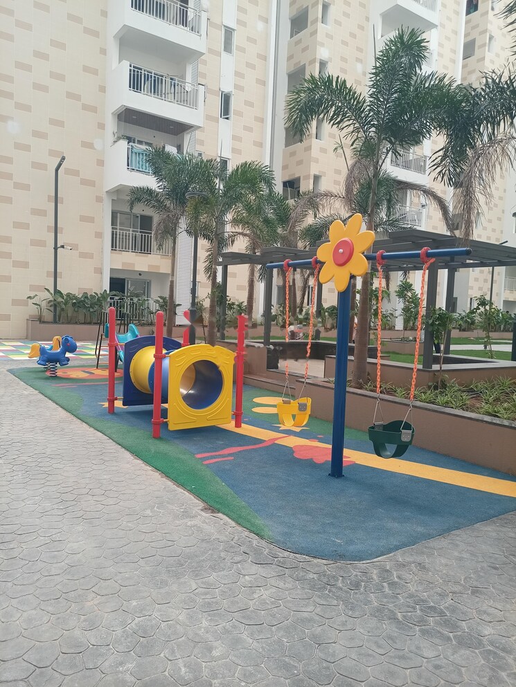 Exterior View, ambience-courtyard 3 Bedroom 1850 Sq.Ft. Apartment In Manikonda Hyderabad 7928516