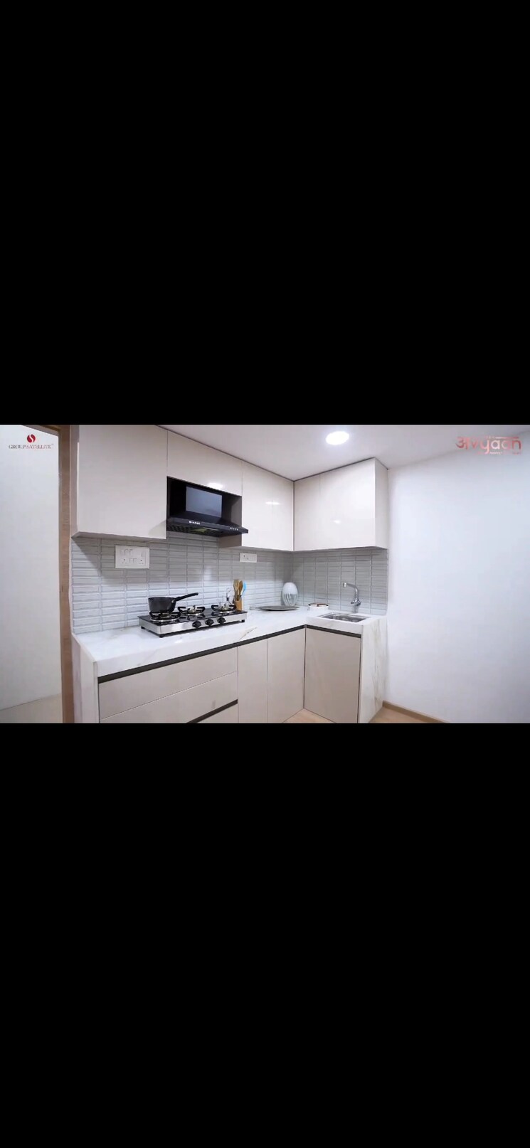 Kitchen, group-satellite-aarambh 1 Bedroom 300 Sq.Ft. Apartment In Malad East Mumbai 7928734