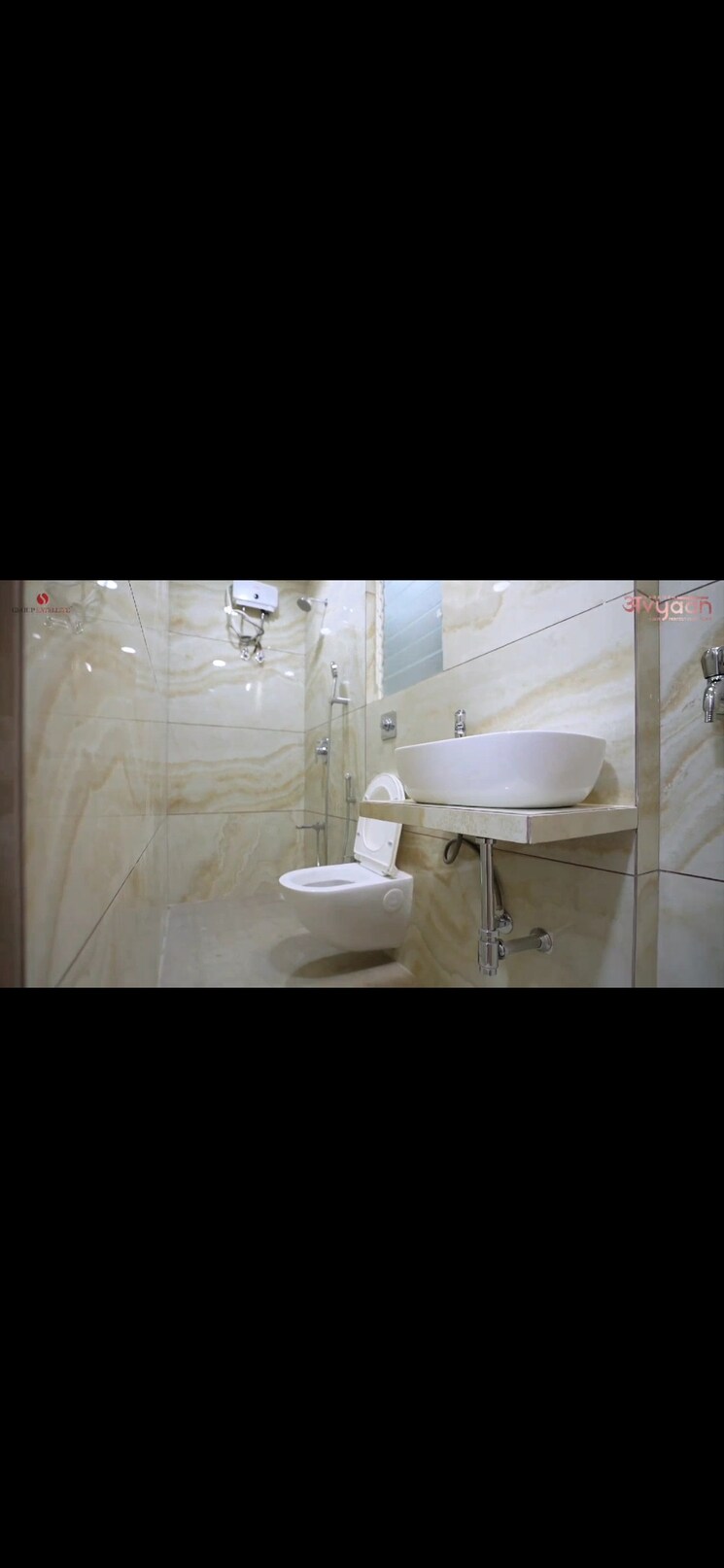 Bathroom, group-satellite-aarambh 1 Bedroom 300 Sq.Ft. Apartment In Malad East Mumbai 7928734