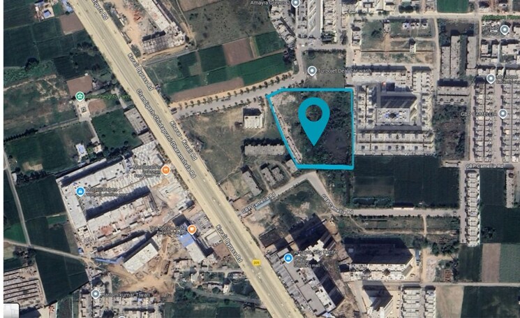 Exterior View, kharar kurali highway 3 Bedroom 1100 Sq.Ft. Apartment In KharaR Kurali Highway Mohali 7929022