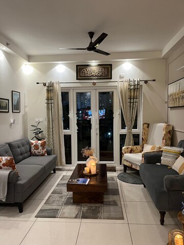 Living Room in 3 BHK Apartment at Prestige Song Of The South, Yelenahalli – for Rent