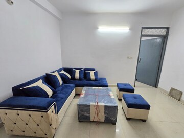 Living Room in 1 BHK Apartment at Freedom Fighters Enclave – for Rent