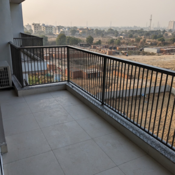 Balcony in 4 BHK Builder Floor at DLF Garden City Independent Floors, Meoka – for Rent
