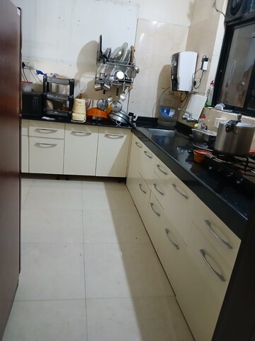 Kitchen in 2 BHK Apartment at Nyati Meadows, Wadgaon Sheri – for Rent