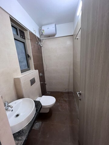 Bathroom in 1 BHK Apartment at LnT Veridian, Powai – for Rent