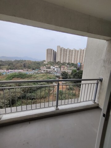 Balcony in 2 BHK Apartment at Godrej Emerald, Ghodbunder Road – for Rent