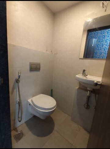 Bathroom in 1 BHK Apartment at Lodha Crown Quality Homes, Majiwada – for Rent