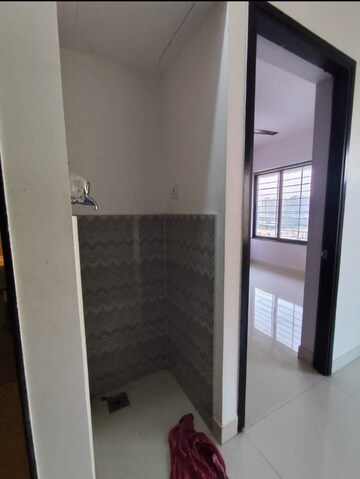 Bathroom in 1 BHK Apartment at Lodha Crown Quality Homes, Majiwada – for Rent