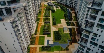 Balcony in 3 BHK Apartment at Embassy Lake Terraces, Hebbal Kempapura – for Sale
