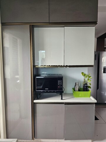Kitchen in 3 BHK Apartment at Aparna Sarovar Grande, Nallagandla – for Rent
