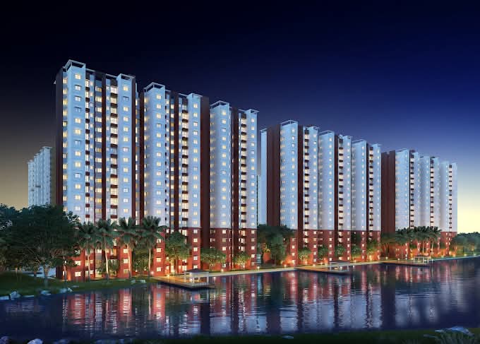 2 BHK + Pooja Room Apartment For Sale in Shriram Grand One