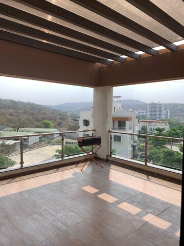 Balcony in 6 BHK Apartment at Gera Isle Royale, Bavdhan – for Rent
