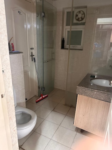 Bathroom in 3 BHK Apartment at Supertech Araville, Sector 79 – for Rent