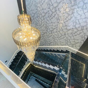 Staircase in 6+ BHK Independent House at Aerocity – for Sale