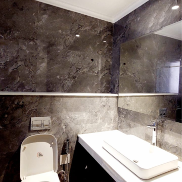 Attached Bathroom in 3 BHK Builder Floor at Greater Kailash – for Rent