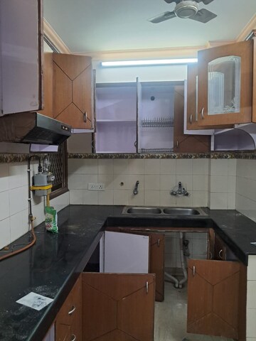 Kitchen in 2 BHK Builder Floor at East Of Kailash – for Rent