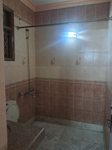 Bathroom in 2 BHK Builder Floor at East Of Kailash – for Rent