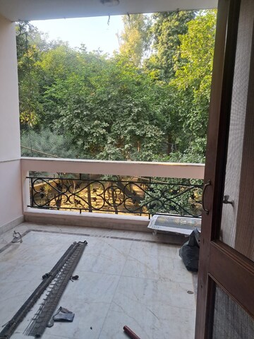 Balcony in 2 BHK Builder Floor at East Of Kailash – for Rent