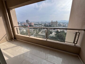 Balcony in 2 BHK Apartment at Atlanta Society, Wakad – for Rent