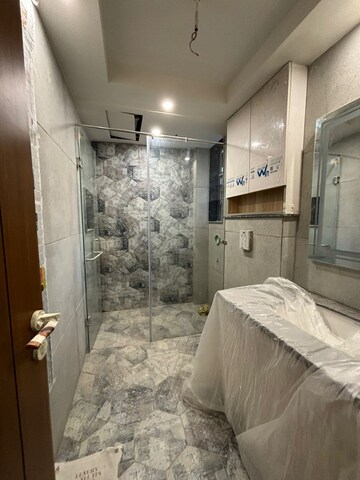 Bathroom in 3 BHK Apartment at Hauz Khas – for Rent