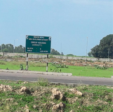 Plot – Exterior View View at Aerocity - for Sale