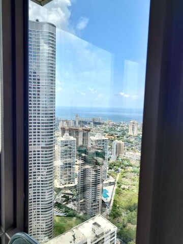Bathroom in 3 BHK Apartment at Lodha Parkside, Worli – for Rent