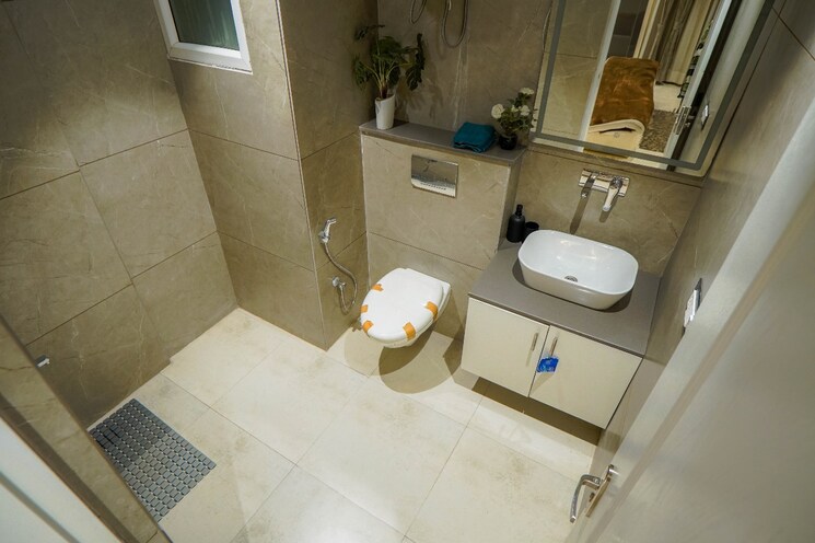 Bathroom, unitech-greenwood-city-apartment 3 Bedroom 2152 Sq.Ft. Builder Floor In Sector 45 Gurgaon 7930368