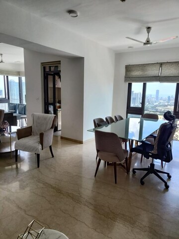 Living Room in 4 BHK Apartment at Lodha Parkside, Worli – for Sale