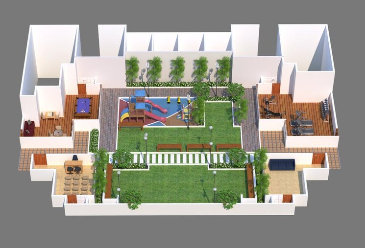 Master Plan, riu-siddhivinayak-aarambh 2 Bedroom 1179 Sq.Ft. Apartment In Pushpak Nagar Navi Mumbai 7930571